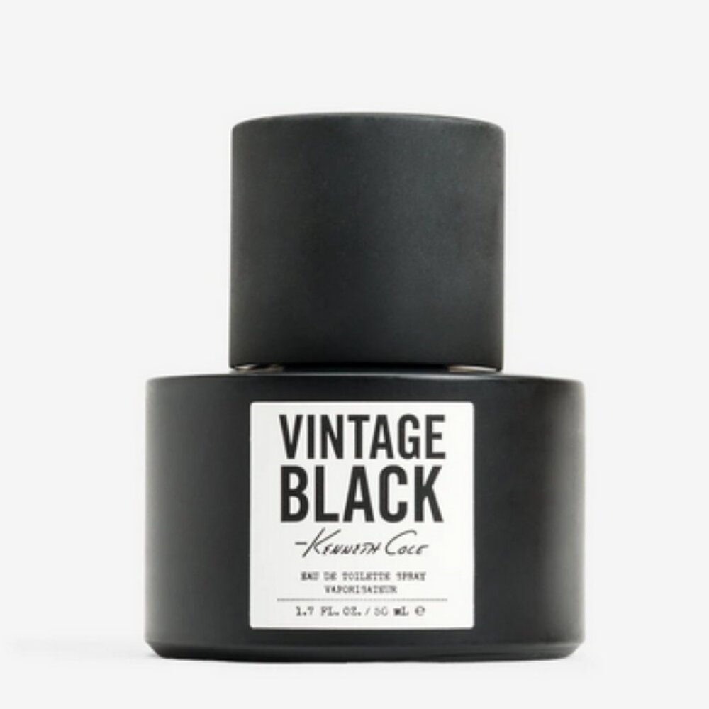 KENNETH COLE VINTAGE BLACK EAU DE TOILETTE 1.7 OZ